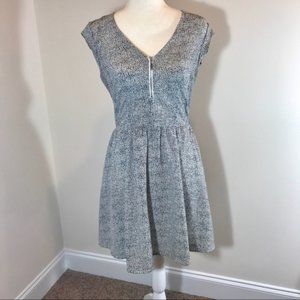 🎉 Final Sale! H&M Zip Up Patterned Dress - SZ 6